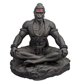 Meditating Hanuman Ji Murti - Bajrangbali Best Idol for Car Dashboard - PolyMarble Washable Material