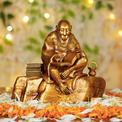 (Trending) Ramayani Hanuman Ji Idol Home & Office Decor Item for Gift,Temple (6 inches)