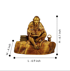 (Trending) Ramayani Hanuman Ji Idol Home & Office Decor Item for Gift,Temple (6 inches)