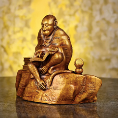 (Trending) Ramayani Hanuman Ji Idol Home & Office Decor Item for Gift,Temple (6 inches)